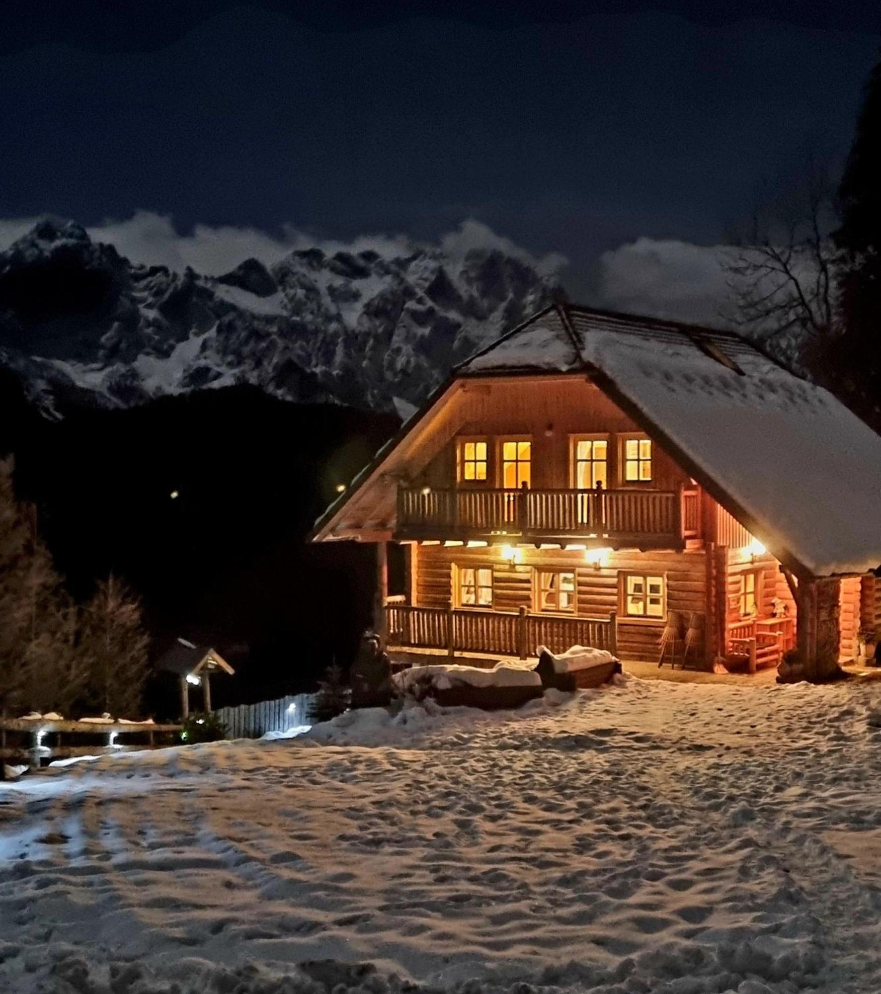 Holiday Chalet "Alpine Dreams" With Private Wellness Solčava Екстериор снимка