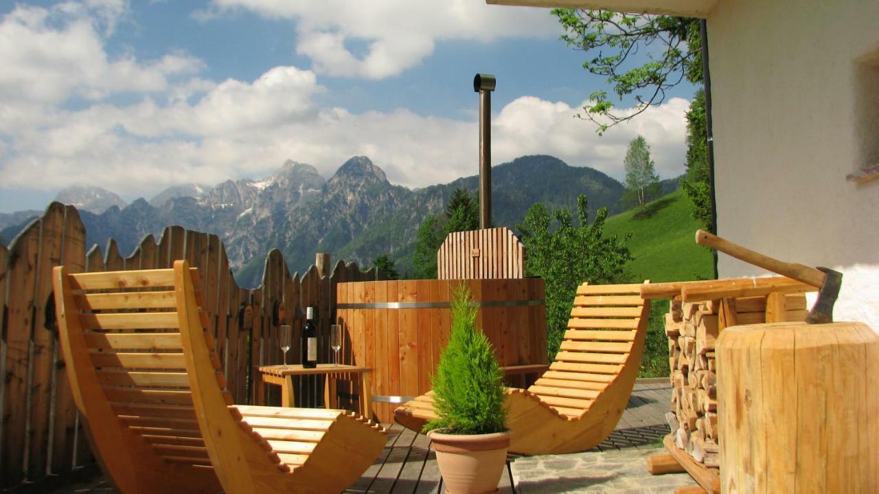 Holiday Chalet "Alpine Dreams" With Private Wellness Solčava Екстериор снимка